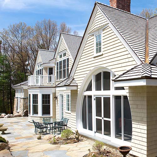 exterior stone patio