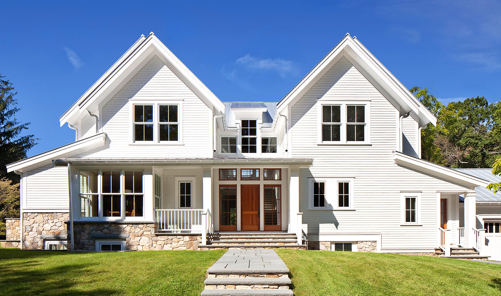rural farmhouse exterior