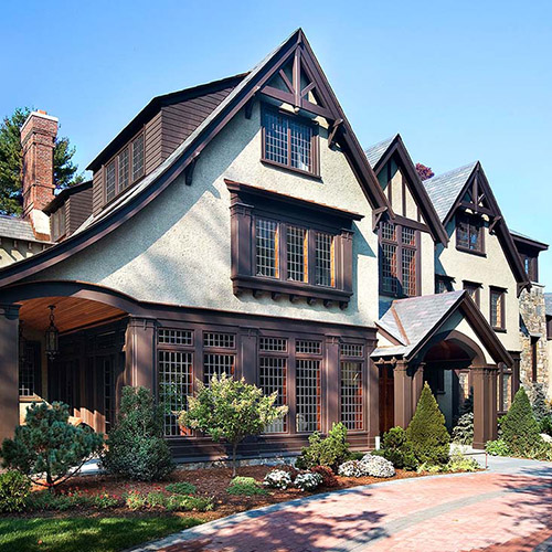 exterior from the left