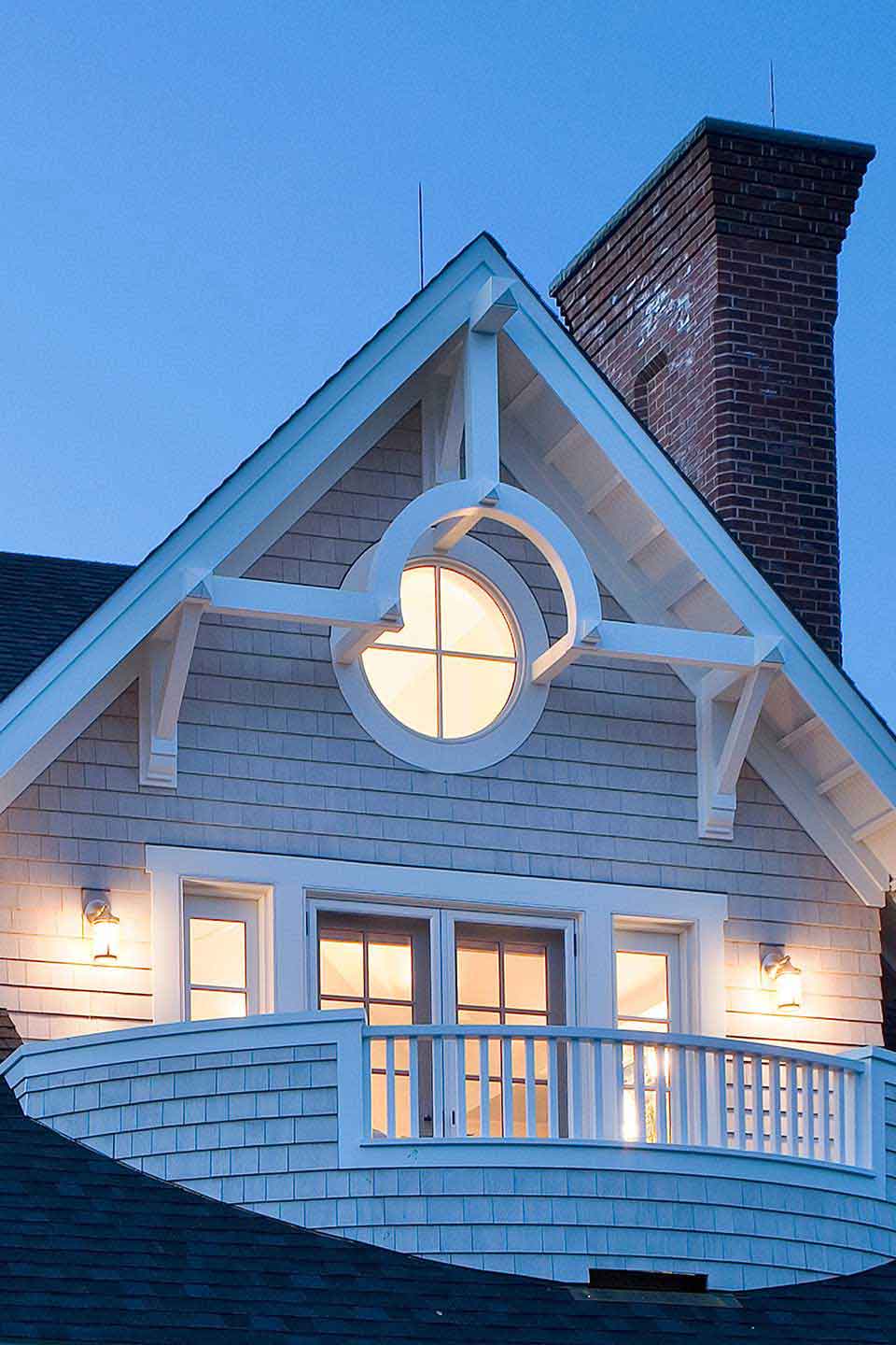 coastal cottage balcony