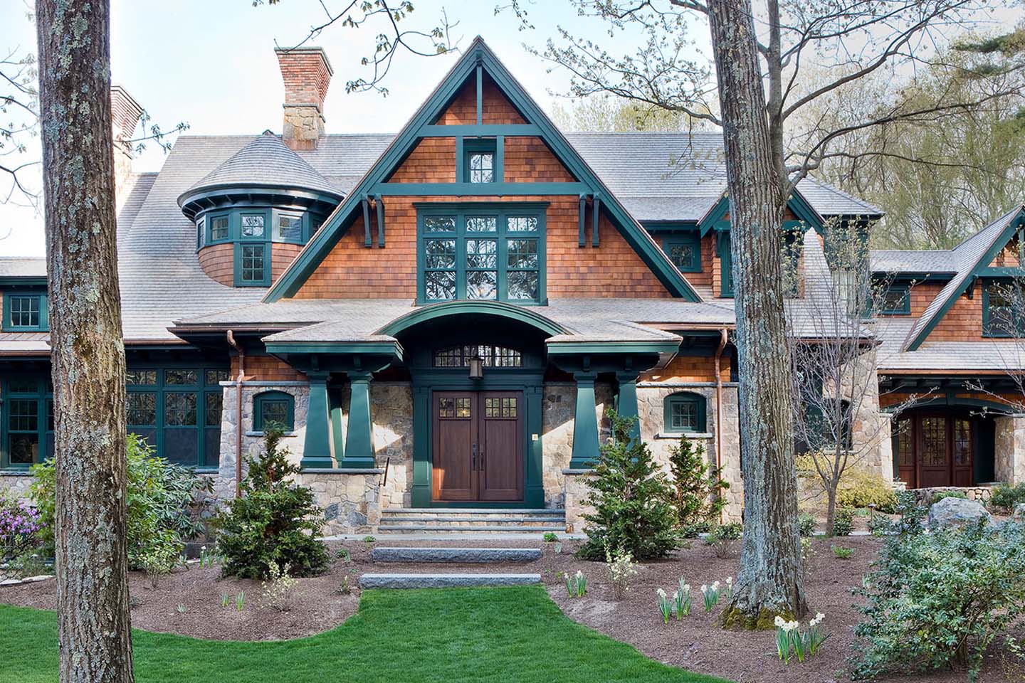 front view weston residence